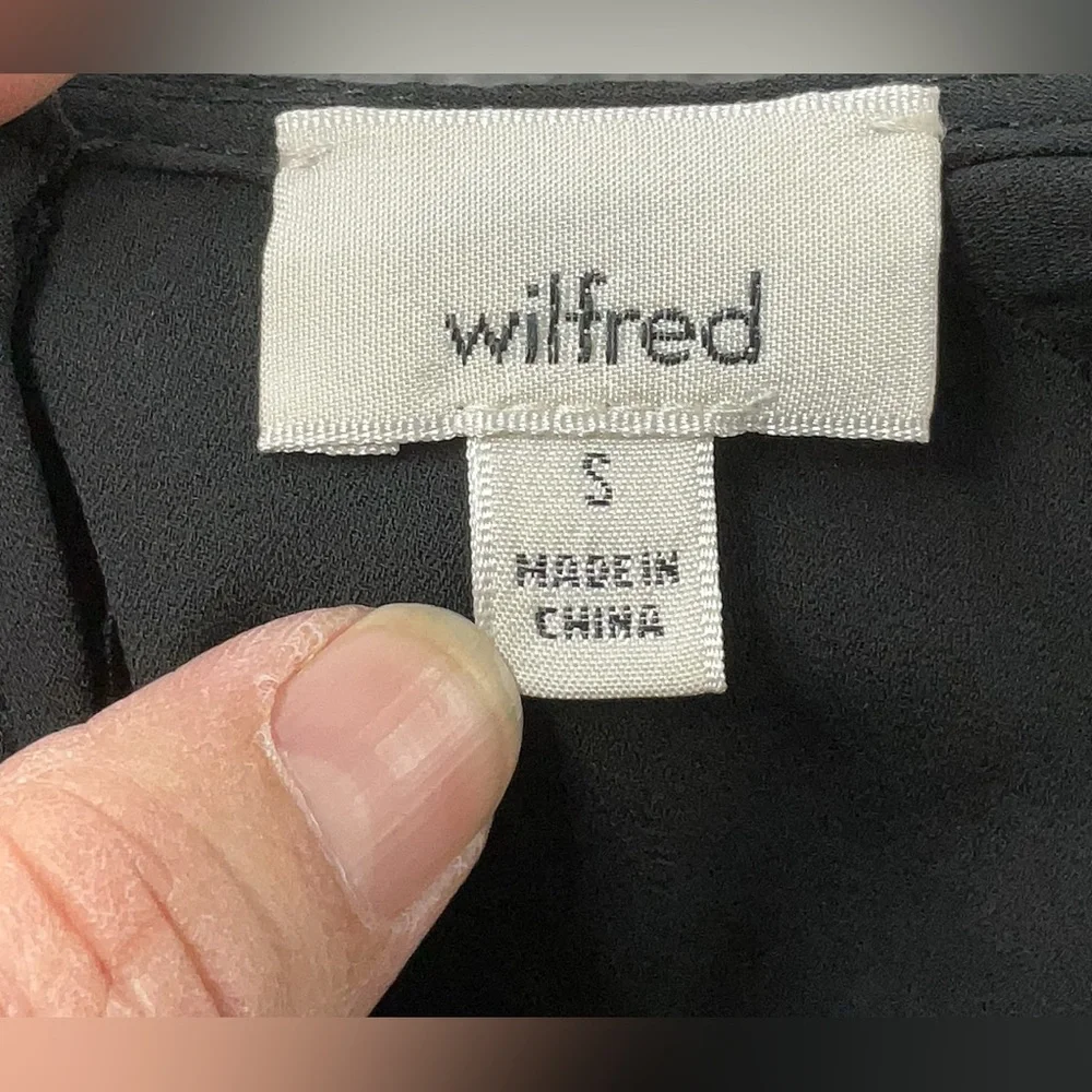 NWOT Aritzia Wilfred Dress - Black (S)